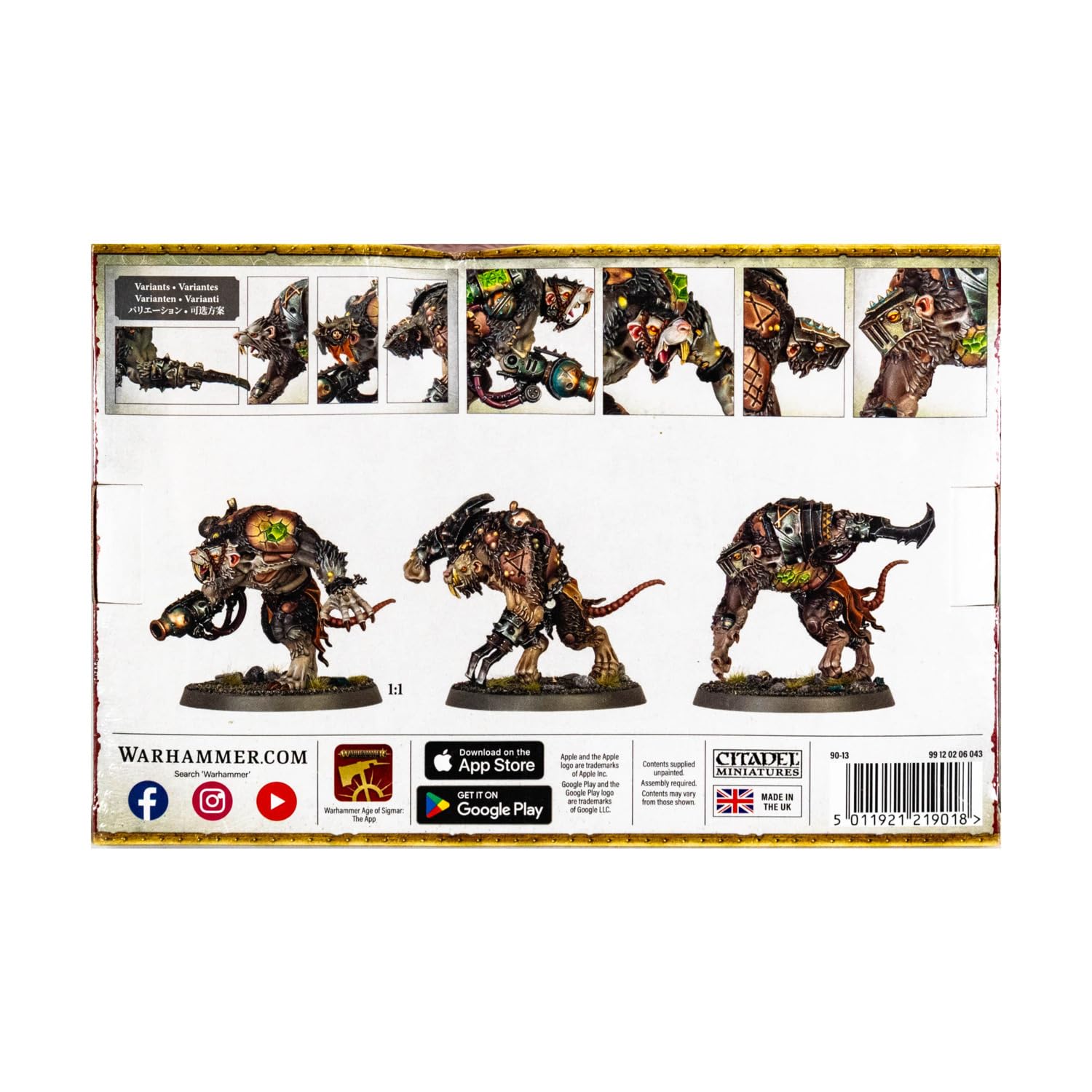 Amazon.com: Games Workshop - Warhammer - Age of Sigmar - Skaven